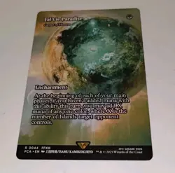 Fal'Cie Paradise / Carpet of Flowers NM/M Final Fantasy MTG Magic Green Card - Image 2
