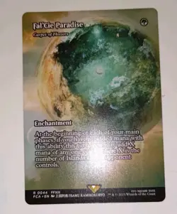 Fal'Cie Paradise / Carpet of Flowers NM/M Final Fantasy MTG Magic Green Card - Image 3