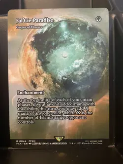 Fal'Cie Paradise / Carpet of Flowers NM/M Final Fantasy MTG Magic Green Card - Image 1