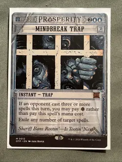 Mindbreak Trap Outlaws of Thunder Junction: Breaking News Regular - Image 1