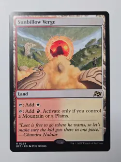 Sunbillow Verge Aetherdrift Regular - Image 1