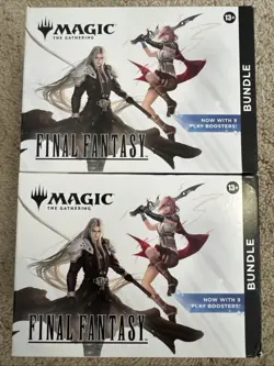 Magic The Gathering Final Fantasy Bundle Box-9 Play Boosters-Factory Sealed - Image 1