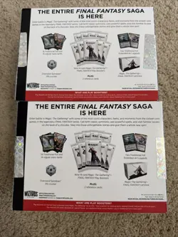 Magic The Gathering Final Fantasy Bundle Box-9 Play Boosters-Factory Sealed - Image 5