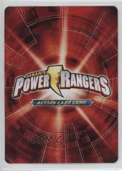 2013 Saban's Power Rangers - Action Card Game Gosei Ultimate Megazord #P-063 1f5 - Image 2