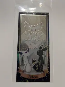 Eif Elf Origins 2.0 Pokemon The Lovers Tarot Card Umbreon Espeon SSP Non TCG - Image 1