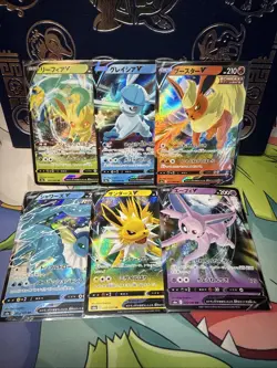 Pokemon Card Eevee Heroes Lot Flareon Espeon Glaceon Leafeon Jolteon Vaporeon NM - Image 1