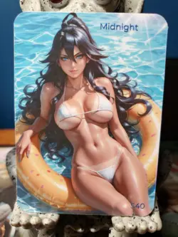 S 40 Midnight Anime Spicy Sports Pool Lonestar Customs Waifu S3 BB Card - Image 2