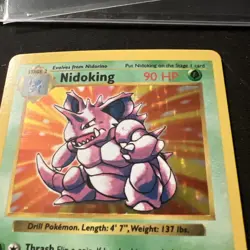 Pokemon Card - Nidoqueen Jungle 1st Edition 7/64 Holo Rare - Image 2