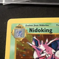 Pokemon Card - Nidoqueen Jungle 1st Edition 7/64 Holo Rare - Image 3