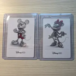 Weiss Schwarz Disney 100 Pixar Bandai Mickey & Minnie Card Rare - Image 1