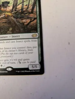 MTG - Zask, Skittering Swarmlord - J22 047/051 - Jumpstart 2022 - Rare - Magic - Image 2