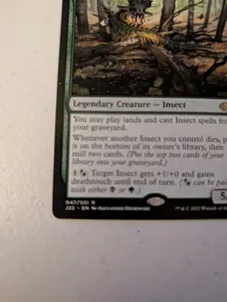 MTG - Zask, Skittering Swarmlord - J22 047/051 - Jumpstart 2022 - Rare - Magic - Image 3