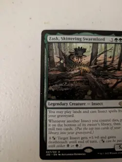 MTG - Zask, Skittering Swarmlord - J22 047/051 - Jumpstart 2022 - Rare - Magic - Image 4