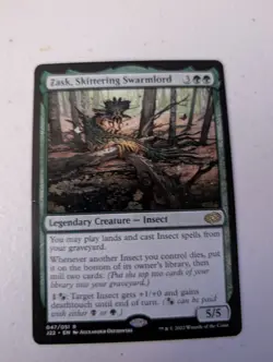 MTG - Zask, Skittering Swarmlord - J22 047/051 - Jumpstart 2022 - Rare - Magic - Image 5