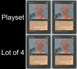 MTG Playset (4) - Ice Age - Mind Ravel -f646 - Image 1