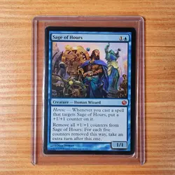 MTG - Sage of Hours Journey into Nyx 2014 50/165 - Image 1