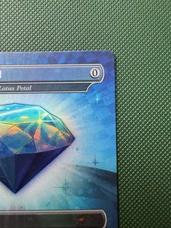Chaos Emerald (Lotus Petal) Blue 7033 Secret Lair Drop Sonic Bonus MTG NM - Image 5
