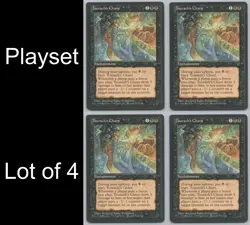 MTG Playset (4) - Fallen Empires - Tourach's Chant -f644 - Image 1