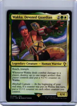 Wakka, Devoted Guardian 97 MTG Commander: FINAL FANTASY R NM - Image 1