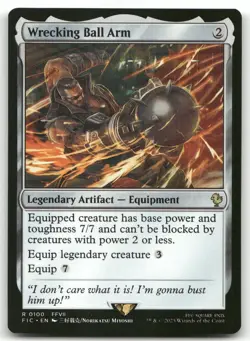 Wrecking Ball Arm 100 MTG Commander: FINAL FANTASY R NM - Image 1