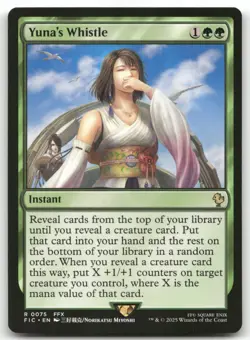 Yuna's Whistle 75 MTG Commander: FINAL FANTASY R NM - Image 1