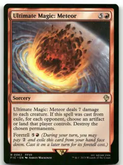 Ultimate Magic: Meteor 62 MTG Commander: FINAL FANTASY R NM - Image 1