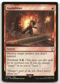 Vandalblast 298 MTG Commander: FINAL FANTASY U NM - Image 1