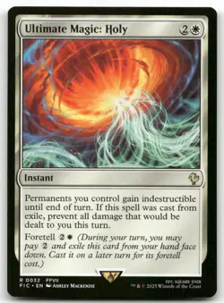 Ultimate Magic: Holy 32 MTG Commander: FINAL FANTASY R NM - Image 1