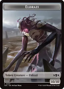 4x Eldrazi/Citizen Token, Tarkir Dragonstorm Tokens, MTG, 4 pack, Magic - Image 2