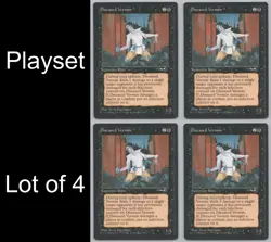 MTG Playset (4) - Alliances - Diseased Vermin -f643 - Image 1