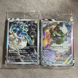 Tornadus SVP 210 & Thundurus SVP 209 Pokemon Center Stamped Promos Sealed - Image 1