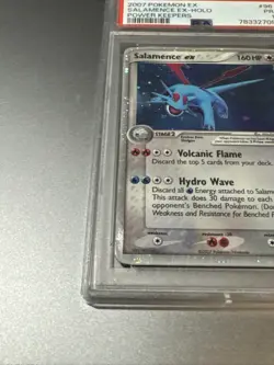 PSA 1 Salamence Ex Holo 96/92 Power Keepers 2007 Pokemon PR - Image 4