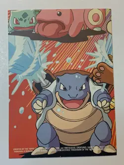 2000 Topps Pokemon TV Nidoking #34 Stick-Ons Sticker 2 of 10 (D) - Image 2