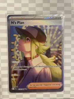 POKEMON - N’s Plan - 170-086 - Special Illustration Rare - S&V Black Bolt - NM/M - Image 1