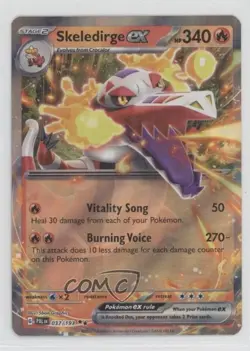 Skeledirge ex Pokemon SV02: Paldea Evolved #037 0s8s - Image 1
