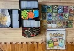SV & SWSH - Over 1800 Pokemon Cards Bulk + 18 Rare Singles + 151 Poster Promos - Image 1