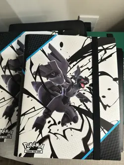 5x Pokemon Binder LOT - 2 Black Bolt Binder BINDERS ONLY + more - Image 1