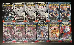 Pokemon Booster Packs - Mixed Sealed Lot of 12 - Image 1