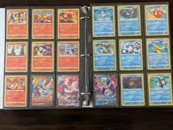 Pokemon Rebel Clash Complete Basic Set Regular and Reverse 1-174 = 325 Cards - Image 4