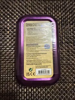 NEW Pokemon TCG Scarlet & Violet Shrouded Fable Mini Collector Tin | Fezandipiti - Image 2