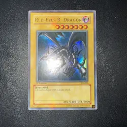 Red-Eyes B. Dragon SDJ-001 Starter Deck: Joey 1st Edition MP Ultra Rare Yugioh - Image 2
