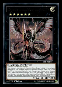 Cyber Dragon Infinity LEDD-ENB31 Ultra Rare - Yugioh - Image 1