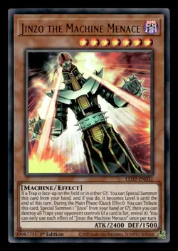 Jinzo the Machine Menace LED7-EN031 Ultra Rare - Yugioh - Image 1
