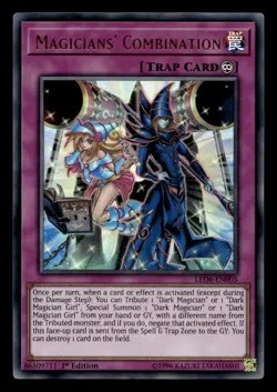 Magicians Combination LED6-EN005 Ultra Rare - Yugioh - Image 1