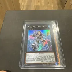 Mermail Abysstrite - CBLZ-EN050 - Super Rare - NM 1st Ed - Yugioh With 1 Non 1st - Image 2