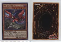 SCR - Danger! Thunderbird! 1st Ed. YuGiOh Soul Fusion #SOFU-EN082 0p38 - Image 3