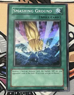 YuGiOh Smashing Ground CP02-EN005 Champion Pack Super Rare NM - Image 1