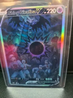 CUSTOMmade madeTOorder full art holo pokemon card PTL683 Shiny Giratina - Image 1