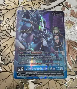 Digimon Card Game UlforceVeedramon ACE BT22-025 SR Alternate Art Cyber Eden - Image 1