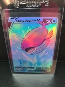 CUSTOMmade madeTOorder full art holo pokemon card PTL689 Shiny Wailord - Image 1
